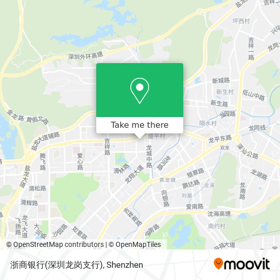 浙商银行(深圳龙岗支行) map