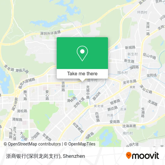 浙商银行(深圳龙岗支行) map