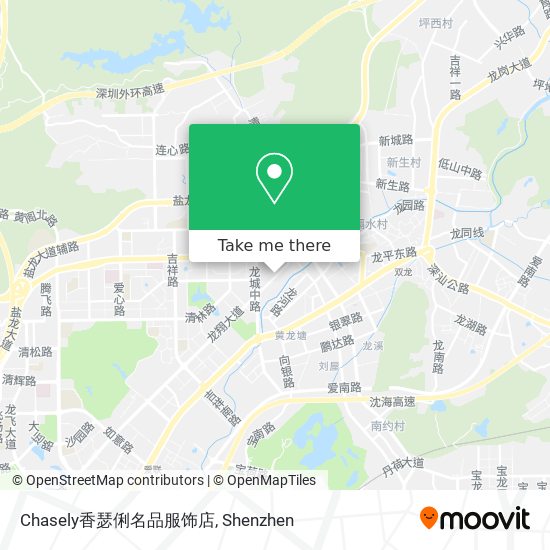 Chasely香瑟俐名品服饰店 map