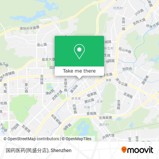 国药医药(民盛分店) map