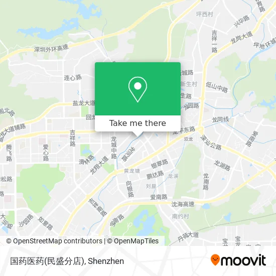 国药医药(民盛分店) map