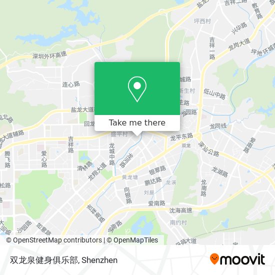 双龙泉健身俱乐部 map