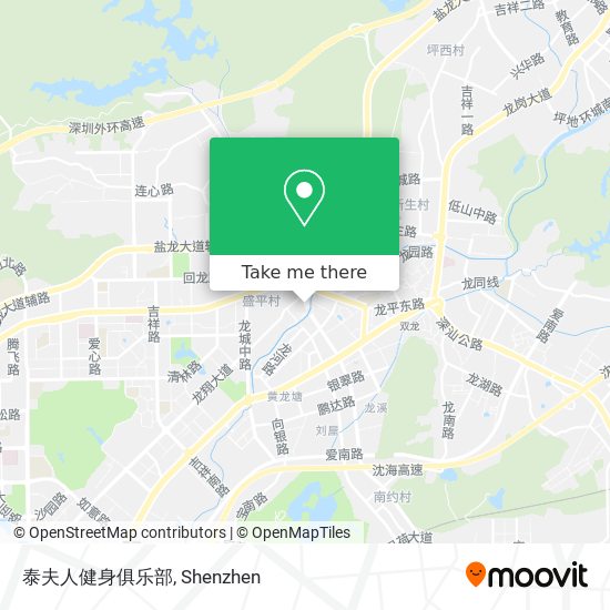 泰夫人健身俱乐部 map