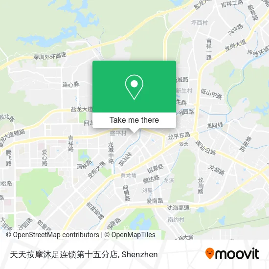 天天按摩沐足连锁第十五分店 map