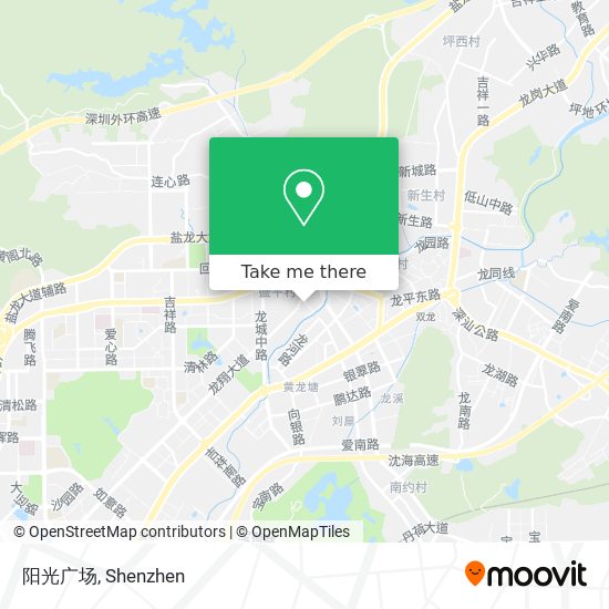 阳光广场 map