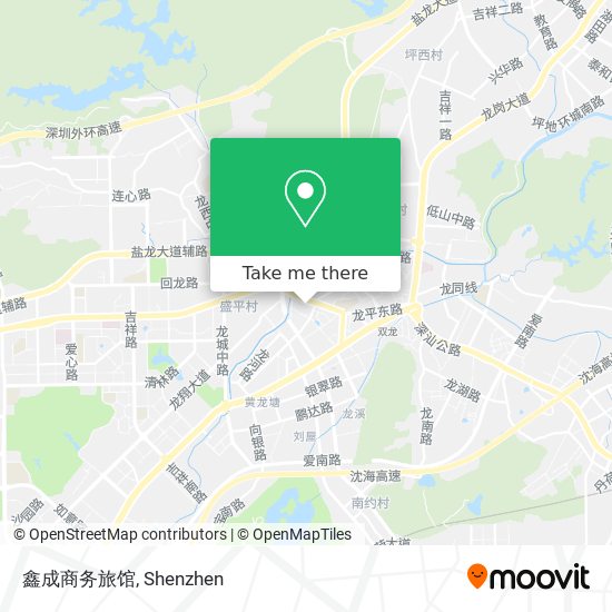 鑫成商务旅馆 map