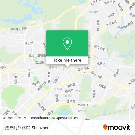鑫成商务旅馆 map