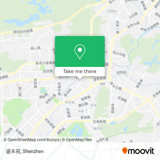 盛丰苑 map