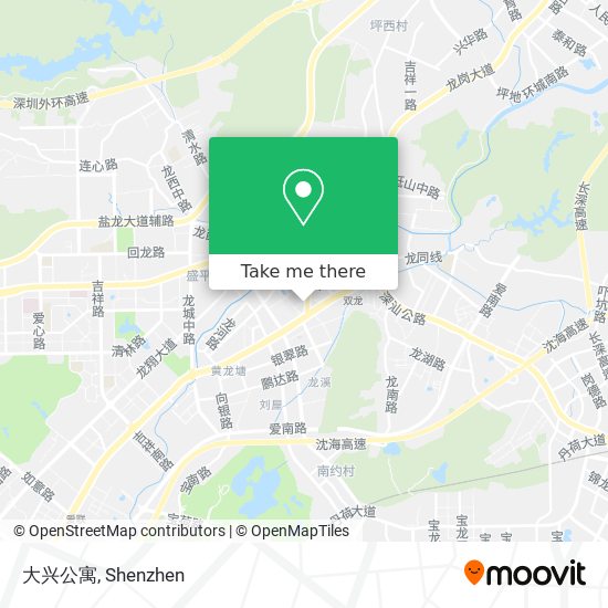 大兴公寓 map