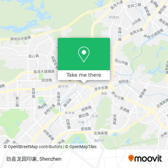 劲嘉龙园印象 map