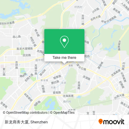 新龙商务大厦 map