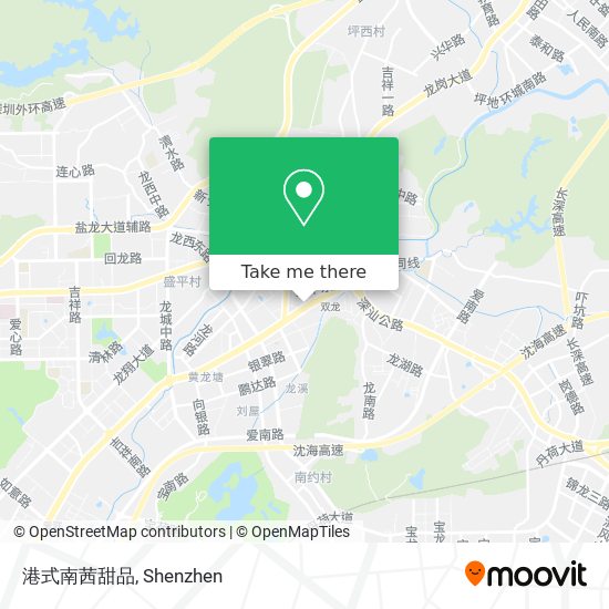 港式南茜甜品 map