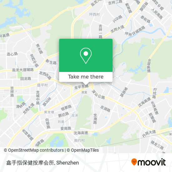 鑫手指保健按摩会所 map