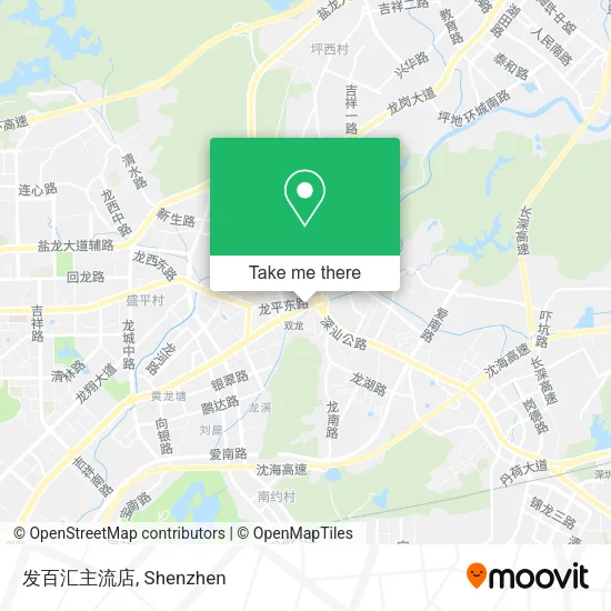 发百汇主流店 map