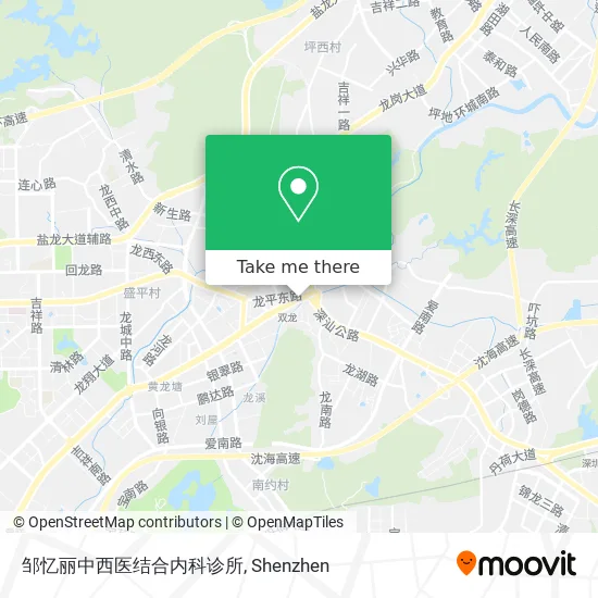 邹忆丽中西医结合内科诊所 map