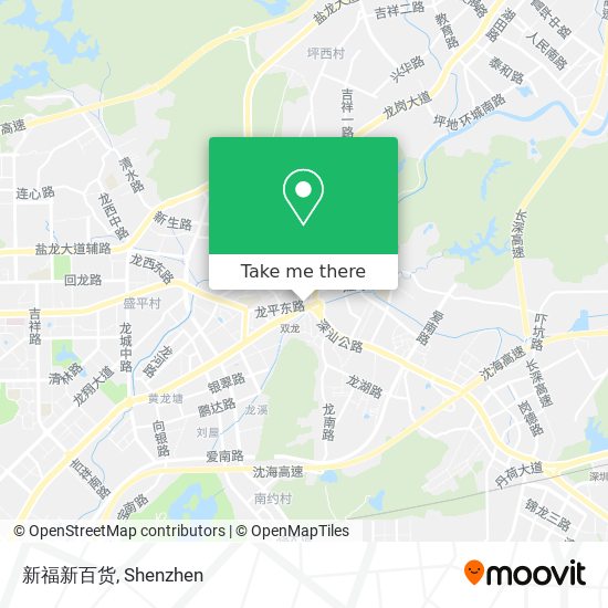 新福新百货 map