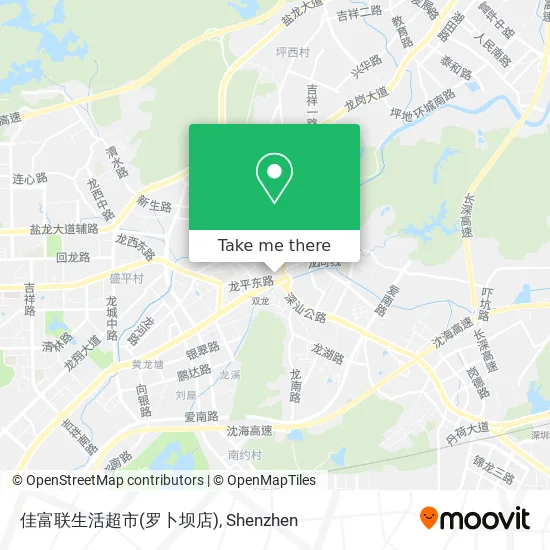 佳富联生活超市(罗卜坝店) map