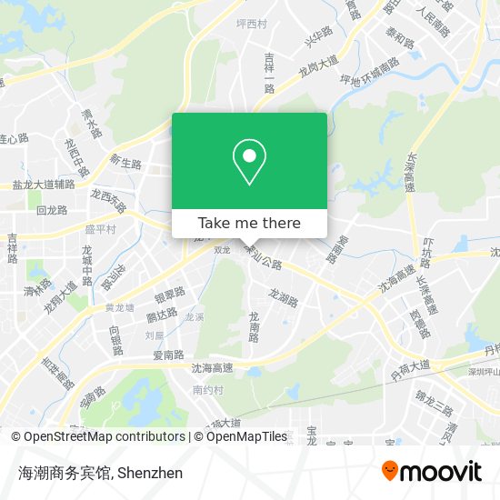 海潮商务宾馆 map