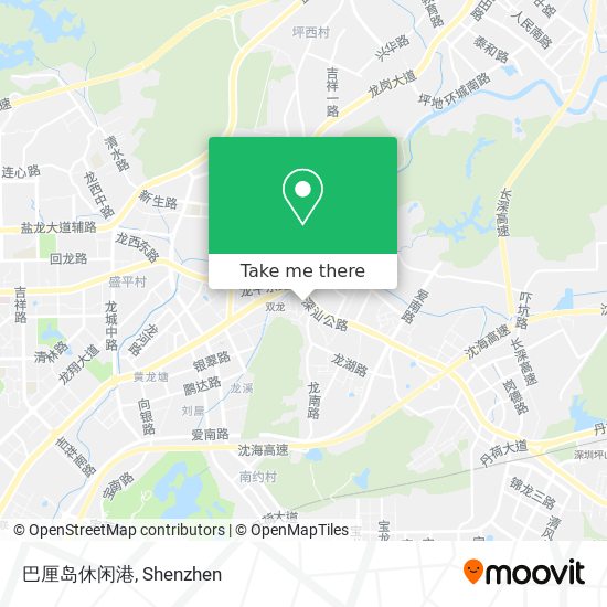 巴厘岛休闲港 map