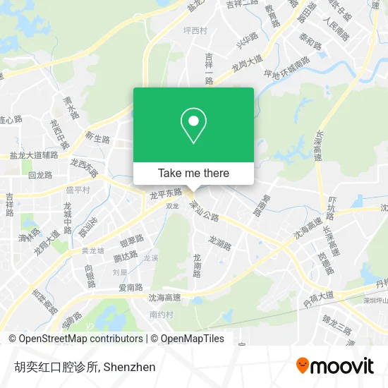 胡奕红口腔诊所 map