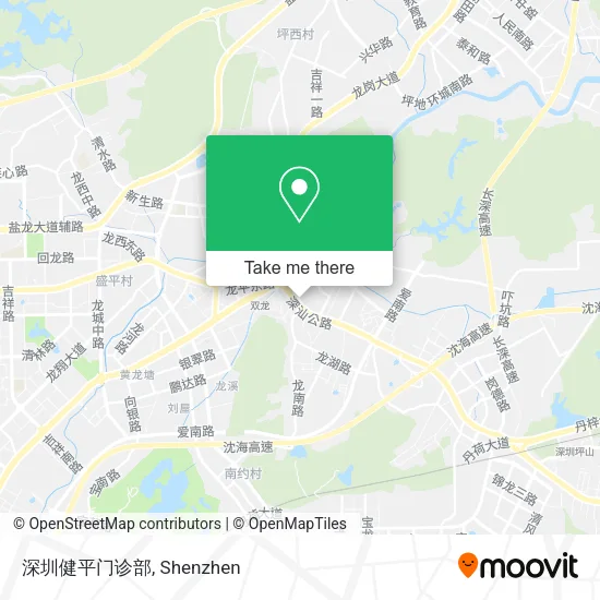 深圳健平门诊部 map
