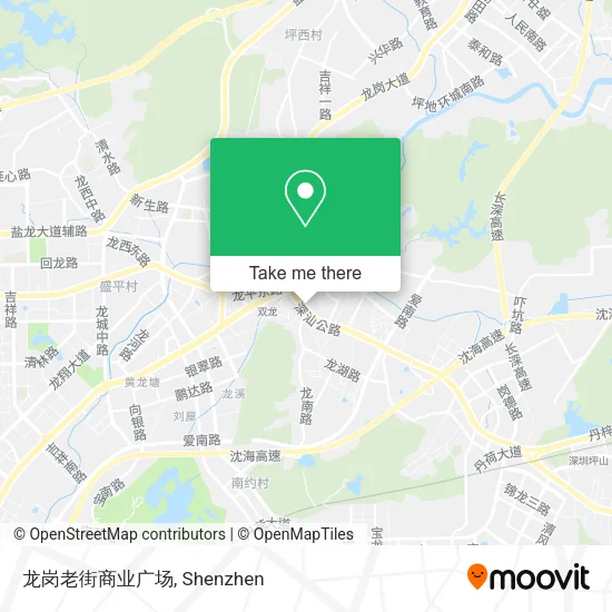 龙岗老街商业广场 map