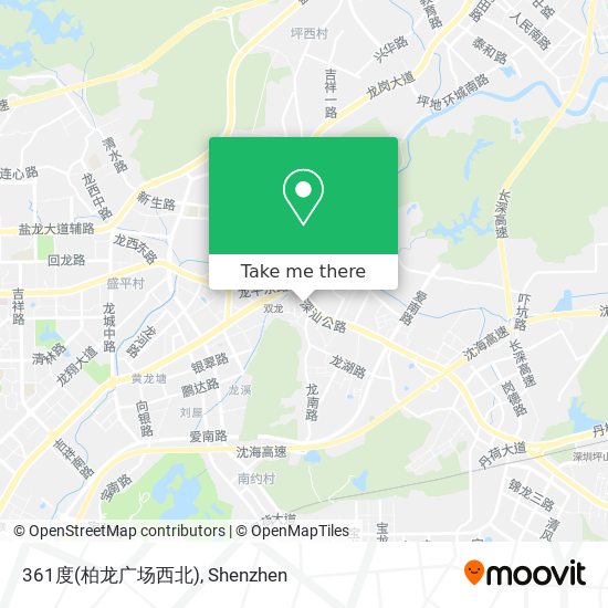 361度(柏龙广场西北) map
