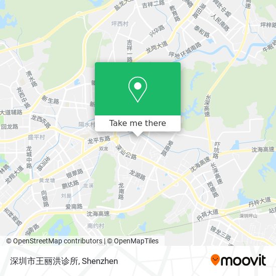 深圳市王丽洪诊所 map