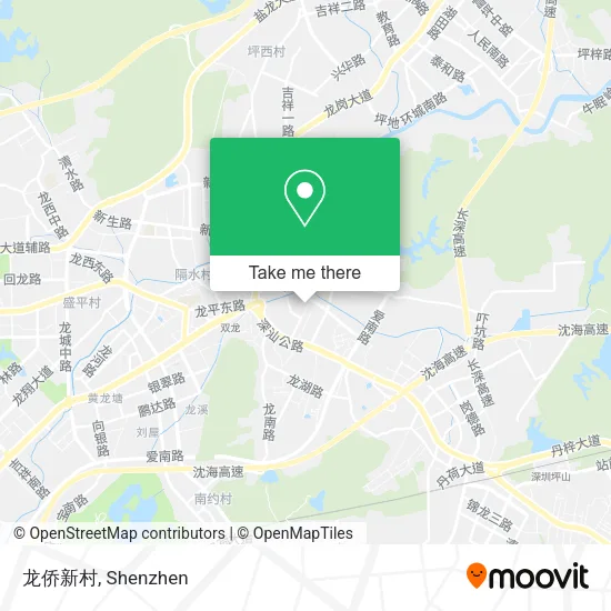 龙侨新村 map