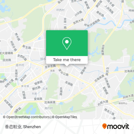 香恋鞋业 map