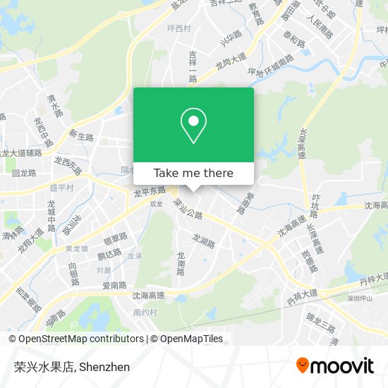 荣兴水果店 map