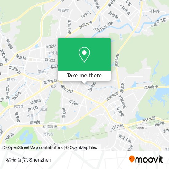 福安百货 map