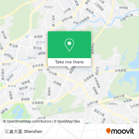 汇鑫大厦 map