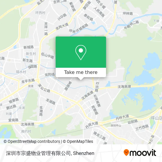 深圳市宗盛物业管理有限公司 map