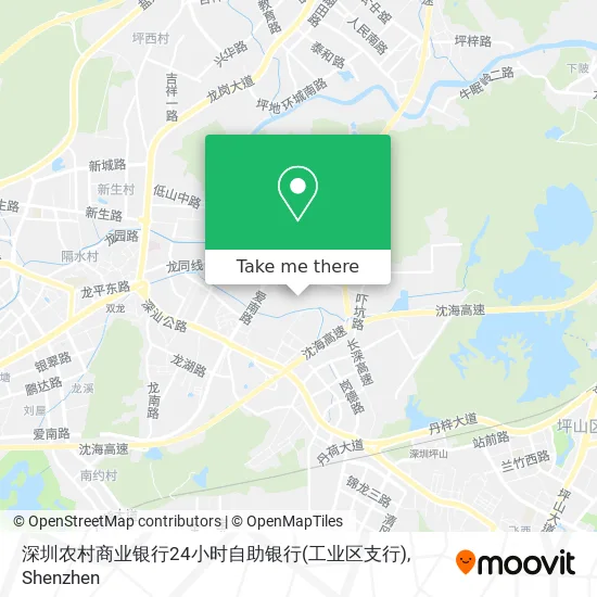深圳农村商业银行24小时自助银行(工业区支行) map