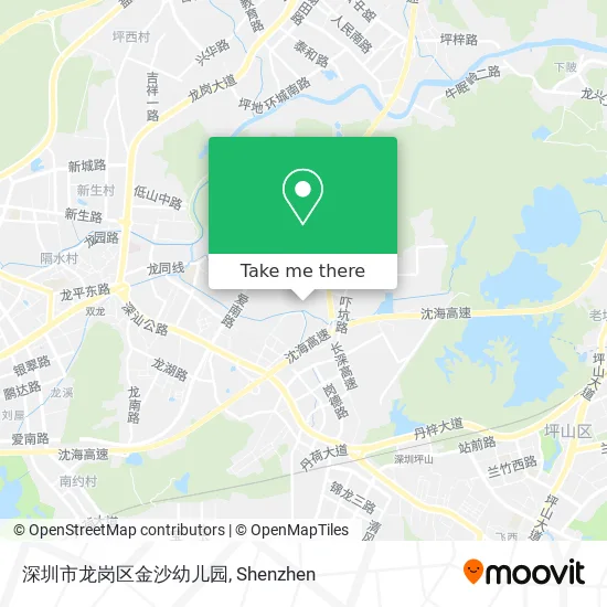 深圳市龙岗区金沙幼儿园 map