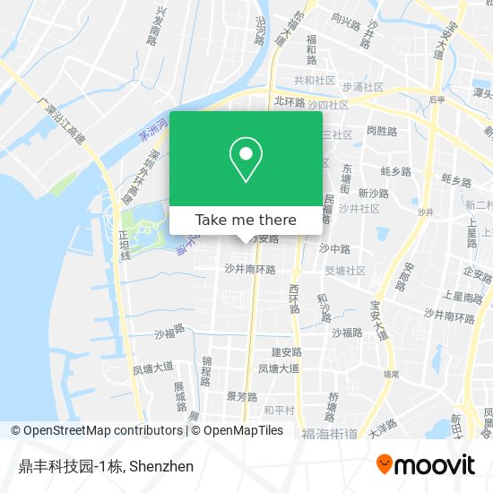 鼎丰科技园-1栋 map