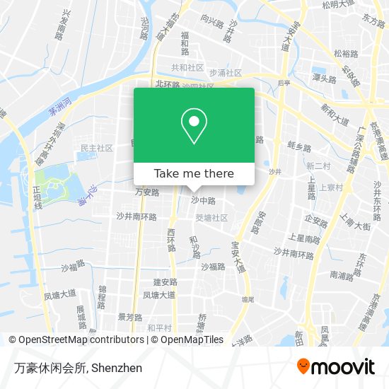 万豪休闲会所 map