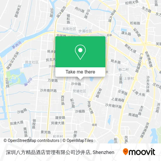 深圳八方精品酒店管理有限公司沙井店 map