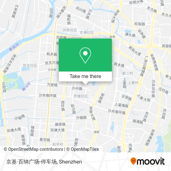 京基·百纳广场-停车场 map