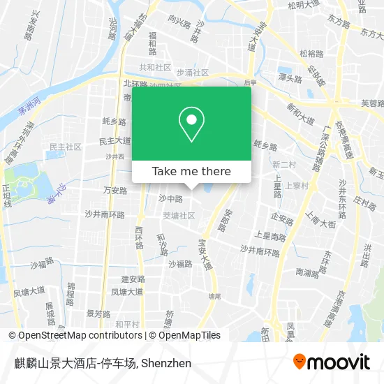 麒麟山景大酒店-停车场 map