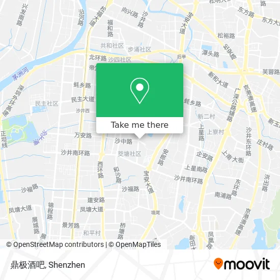鼎极酒吧 map