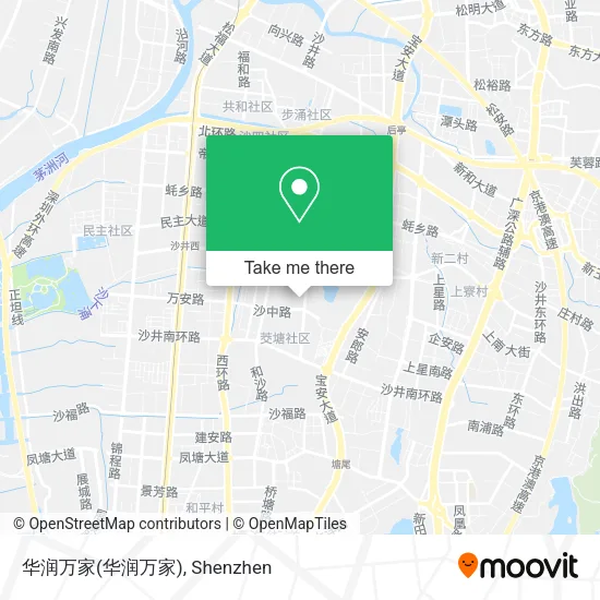 华润万家 map