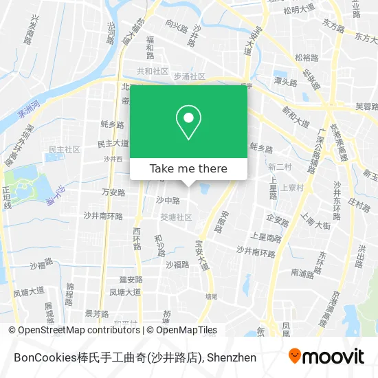 BonCookies棒氏手工曲奇(沙井路店) map