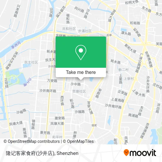 隆记客家食府(沙井店) map