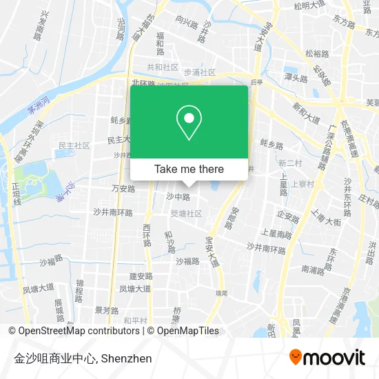 金沙咀商业中心 map