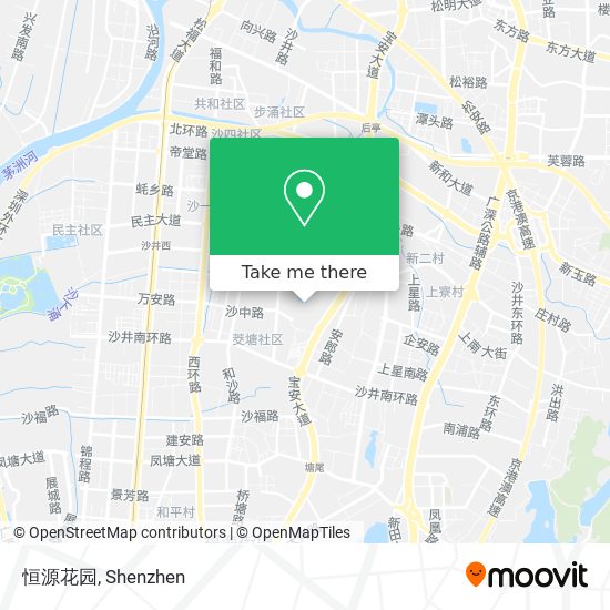 恒源花园 map