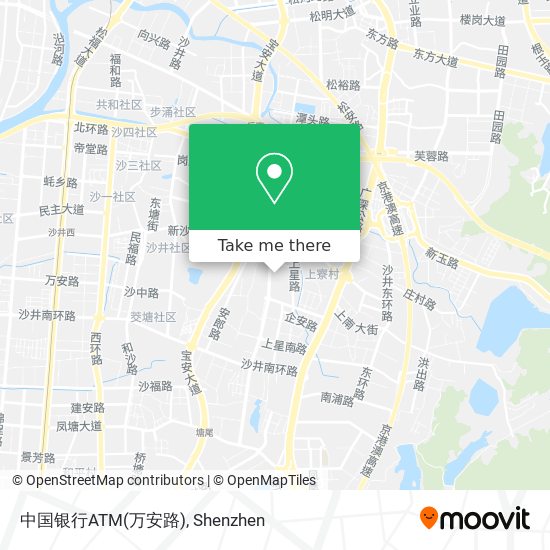 中国银行ATM(万安路) map