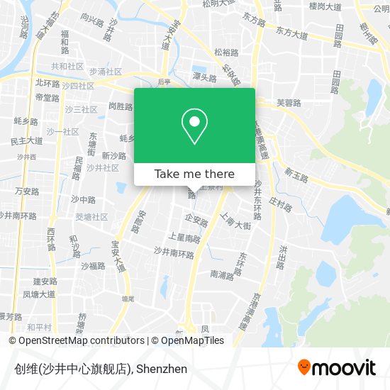 创维(沙井中心旗舰店) map