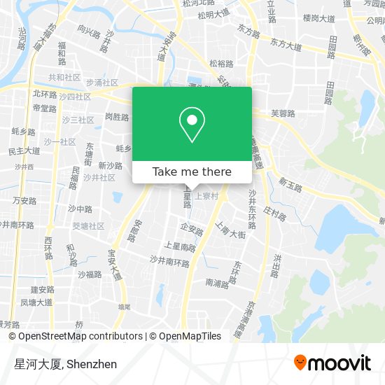 星河大厦 map